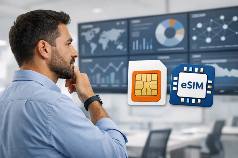Plano de Celular Empresarial com chip corporativo e eSIM