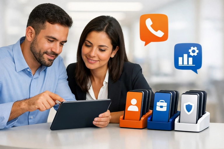 Plano de Celular Empresarial com fatura unificada e consumo