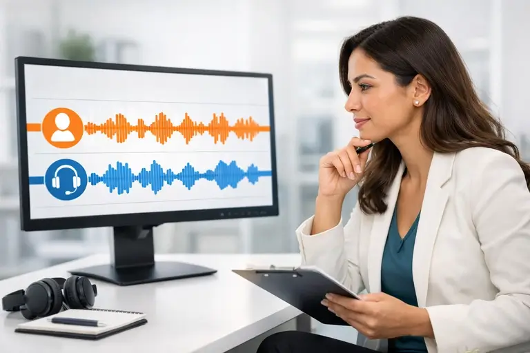 Transcrição Automática de Ligações com diarização de cliente e atendente