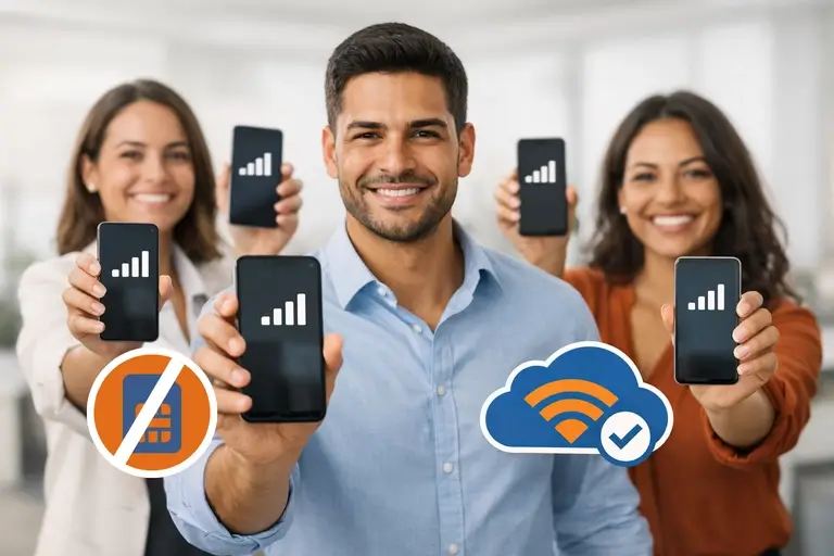 eSIM Empresarial para ativar linhas móveis com rapidez e sem chip físico