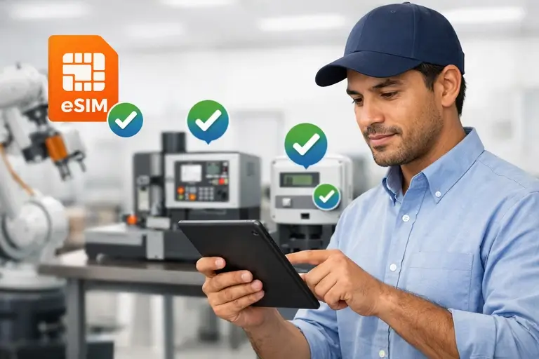 Provisionamento remoto de perfis em eSIM M2M para dispositivos IoT