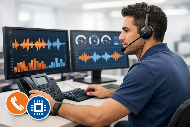Canal de Voz para Amazon Polly em teste de codecs telefônicos