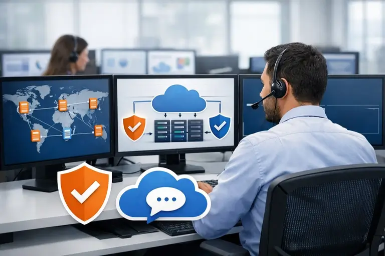 Rede de Voz Integrada ao Amazon Polly em monitoramento