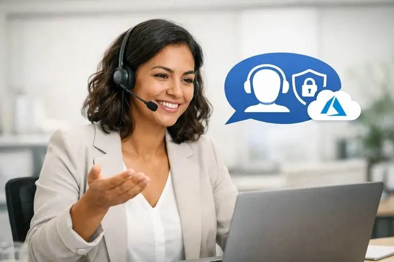 Integração SIP com Azure protegida por criptografia e firewall