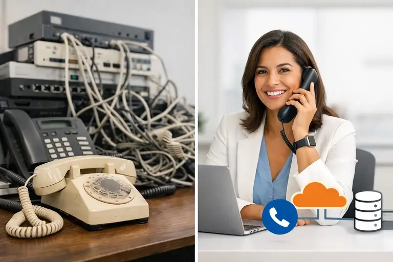 Link de Voz para Microsoft Azure substituindo PABX físico