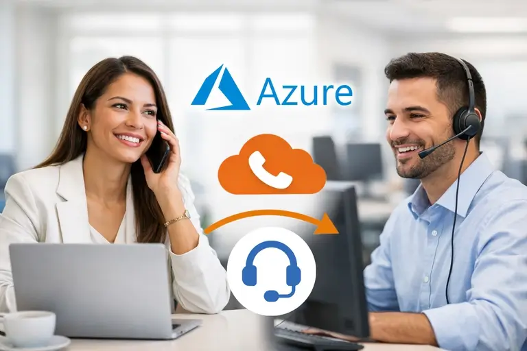 SIP Trunk para Azure roteando chamadas entre STFC e nuvem