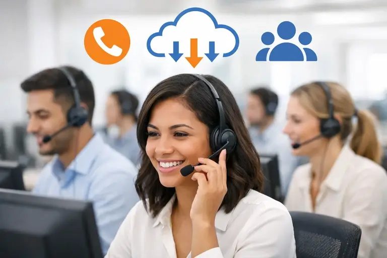 Link de Voz para Google Cloud com canais simultâneos no contact center