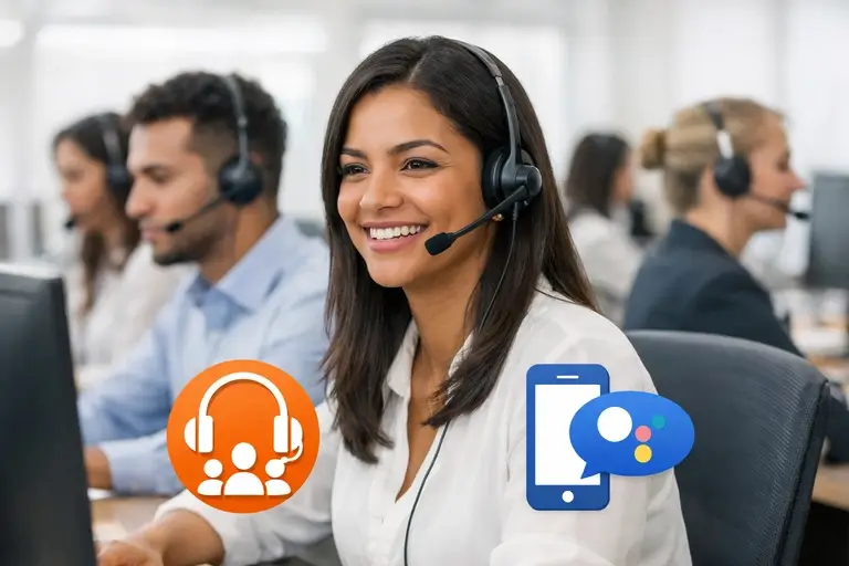 Link de Voz para Google Conversational Agents reduzindo filas no contact center