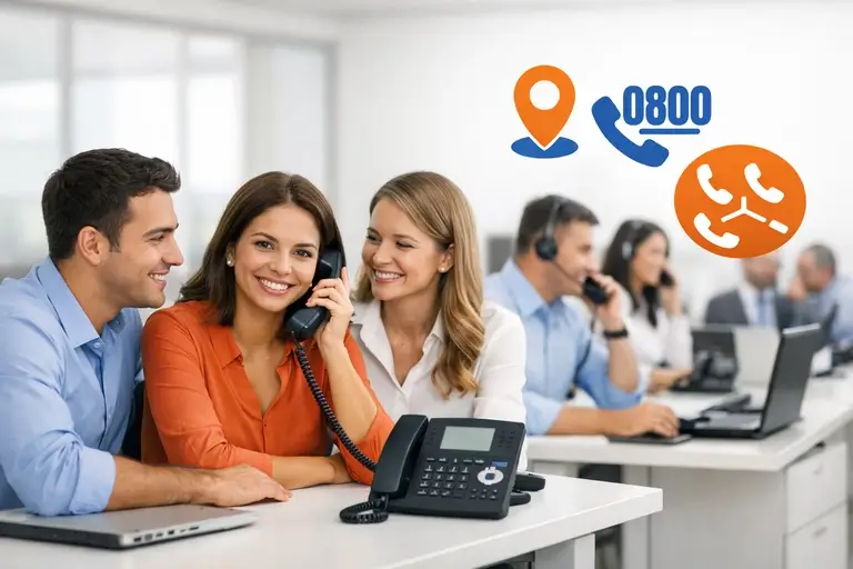 Trunk SIP para Presence com DID, 0800 e ramais DDR regionais