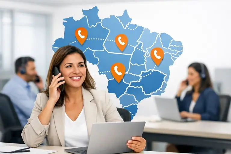 Conectividade de Voz OCI com Bina Inteligente por DDD local