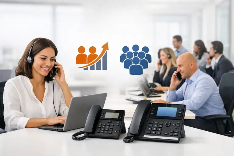 Telefonia para Oracle Cloud escalando canais em contact center