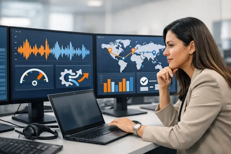 Painel de qualidade de voz para SIP Peering com rotas monitoradas
