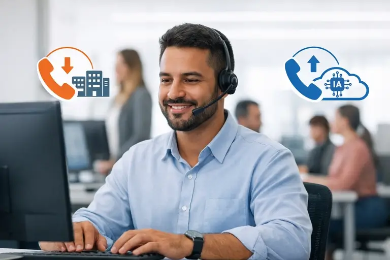SIP Trunk para Gemini API com chamadas inbound e outbound em central empresarial