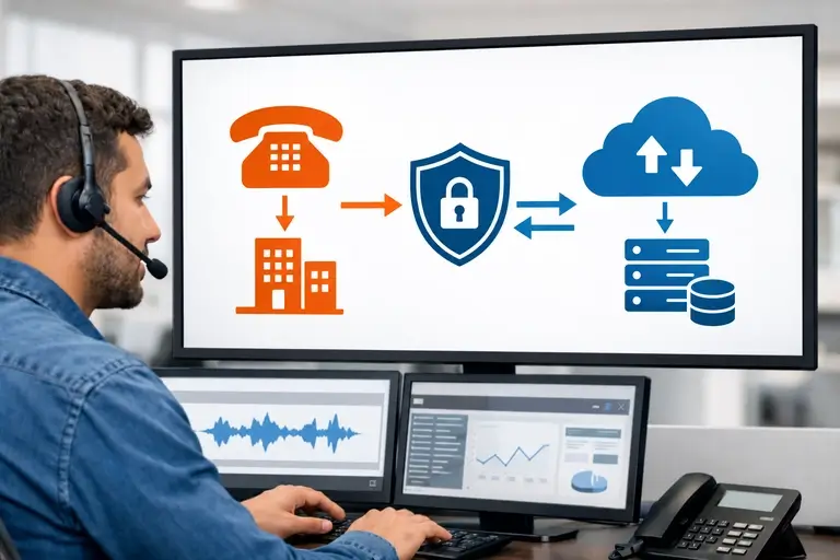 Link de Voz para Gemini Live API em conexão segura entre gateway e nuvem