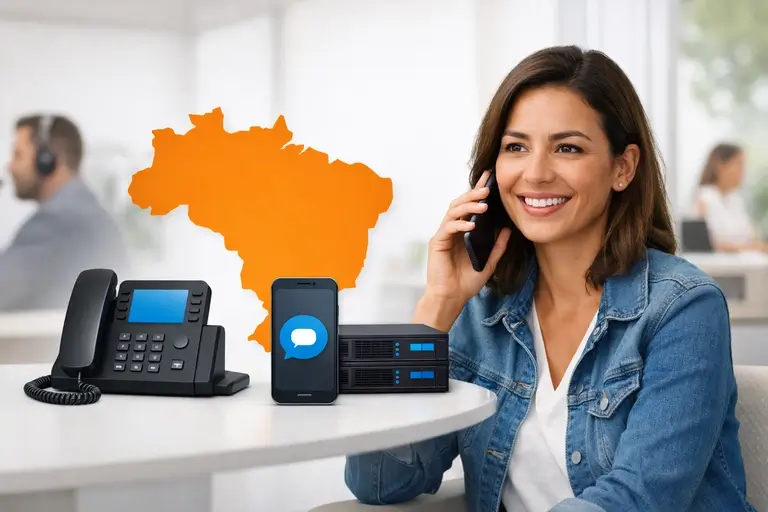 Link de Voz para Gemini Live API conectando celular e telefone fixo ao agente