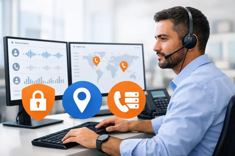 Chamadas Empresariais com Google Cloud TTS sob gestão técnica no Brasil