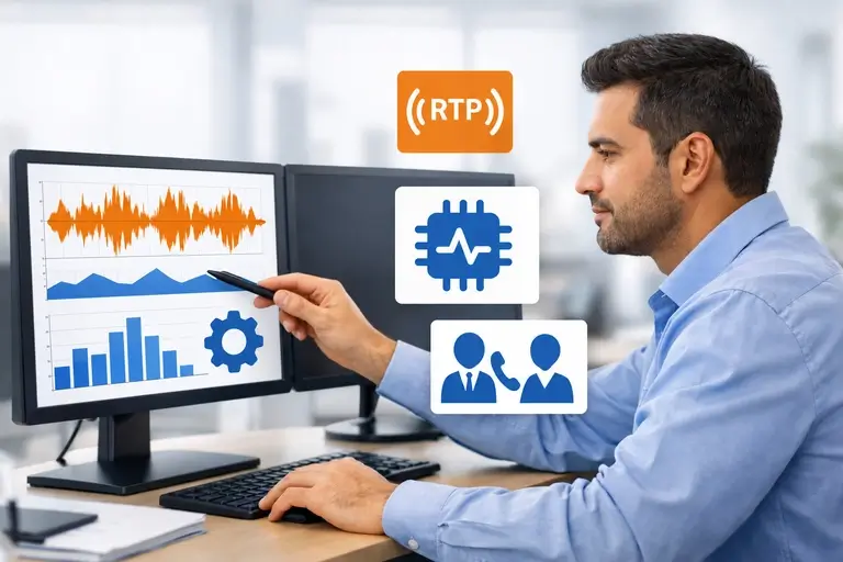 MiniMax Speech para Chamadas com RTP e codec G.711 A-law