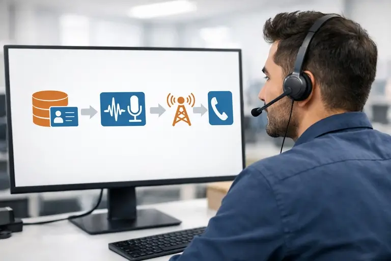 SIP Trunk para MiniMax API ligando CRM, media gateway e telefone