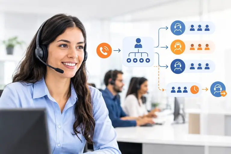 Telefonia para Bitrix24 com URA e filas distribuindo chamadas