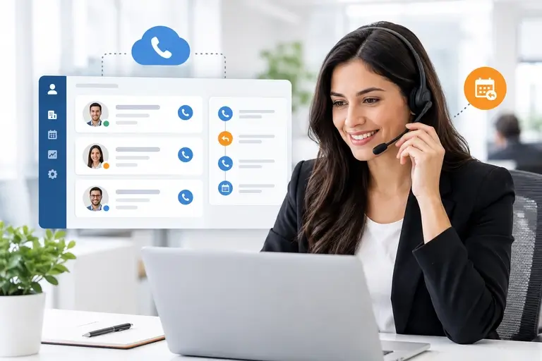 Telefonia para Bitrix24 registrando ligações e retornos no CRM