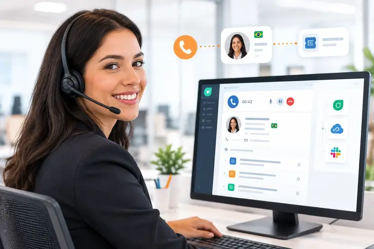 Telefonia para Freshdesk conectando chamada ao cadastro e aos tickets do cliente