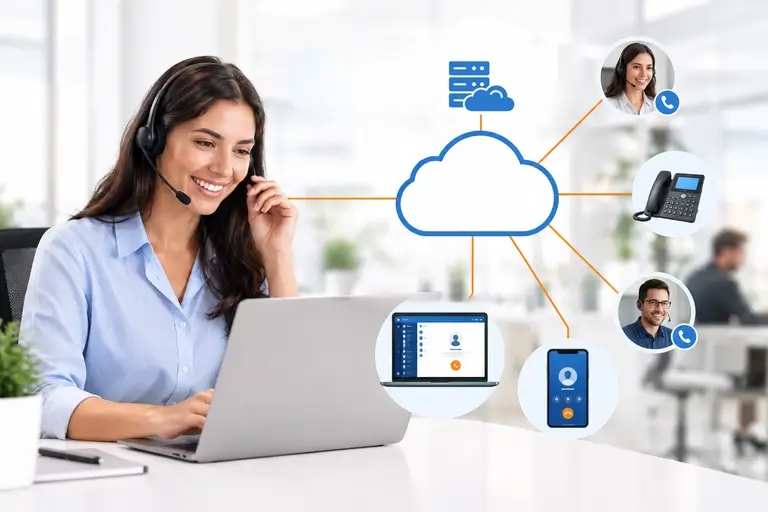 PABX Integrado ao Freshdesk distribuindo chamadas por URA e filas