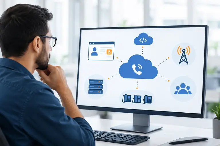 Integração de Chamadas com Freshsales conectando CRM, APIs, PABX e ramais