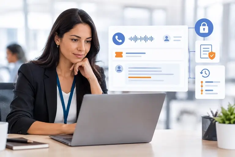 Chamadas Integradas ao Service Desk com controles de auditoria