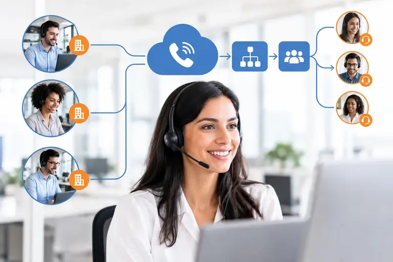 Telefonia para Help Desk com PABX virtual, URA e filas