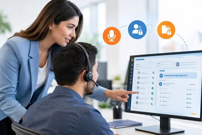 Registro de Ligações no HubSpot Smart CRM apoiando gestão e auditoria