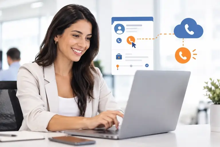 Click-to-Call no Sales Hub pelo registro do contato no CRM