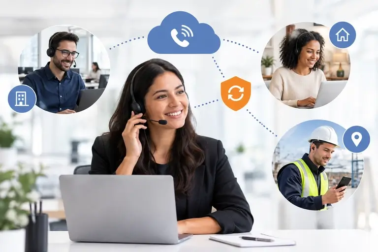 Telefonia ITSM para Jira Service Management com equipes distribuídas