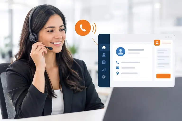 CTI para Kommo CRM abrindo automaticamente o card do lead