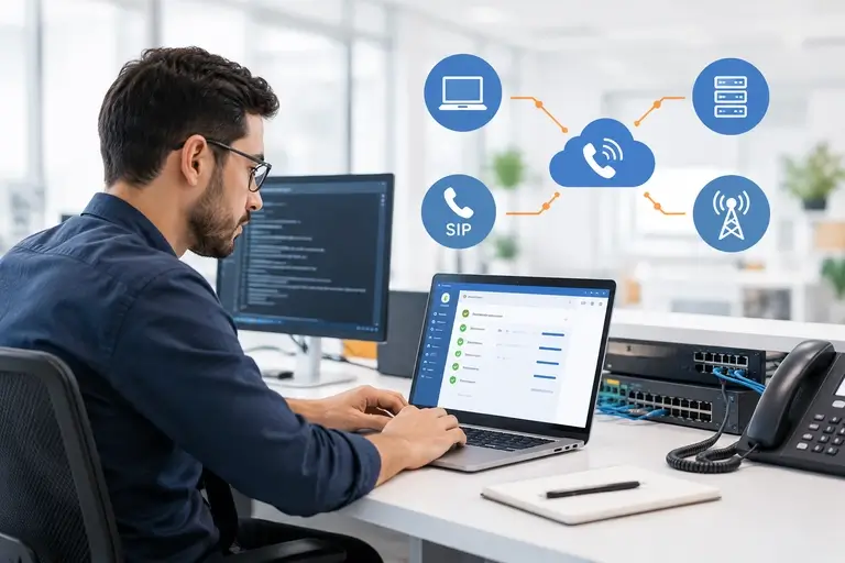 Integração SIP com Meetime em teste de compatibilidade técnica