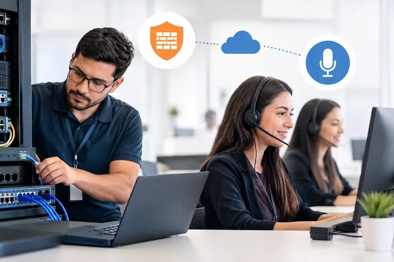 Telefonia para Inside Sales com Meetime em rede preparada