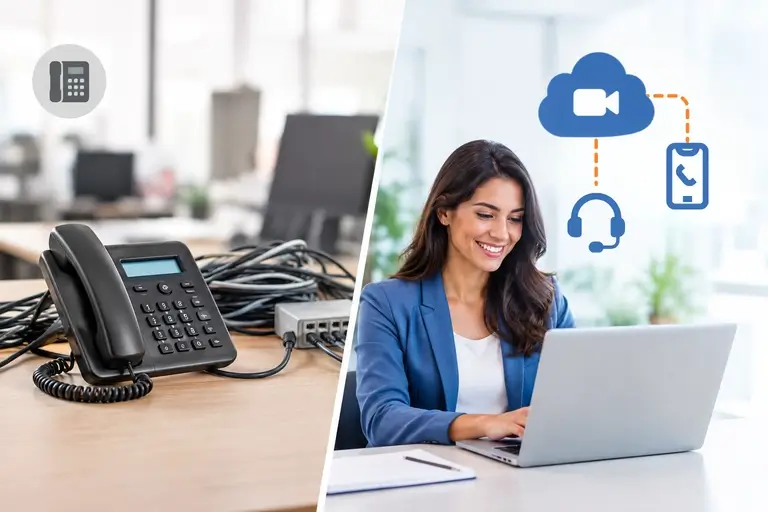 Integração de Chamadas com Meetime substituindo celulares dispersos