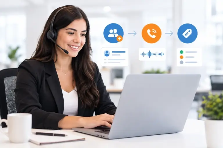 Telefonia para Meetime guiando a rotina diária de um SDR