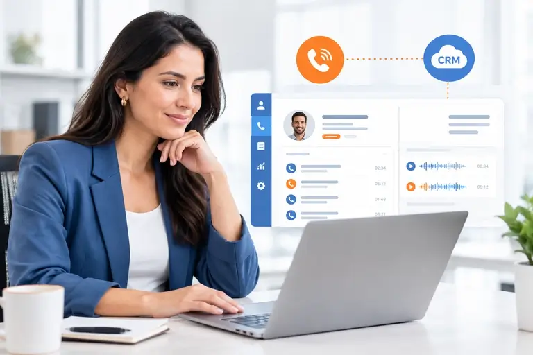 Integração de Chamadas com Meetime centralizando histórico no CRM