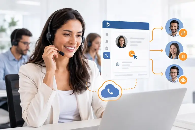 Telefonia para Microsoft Dynamics 365 Sales com Click-to-Call no CRM