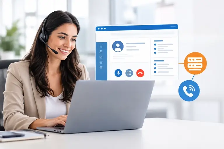 Integração CTI para Dynamics 365 Sales com framework compatível