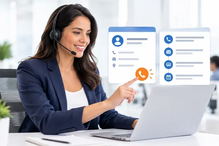 Telefonia para Microsoft Dynamics 365 Sales iniciada pelo cadastro do cliente