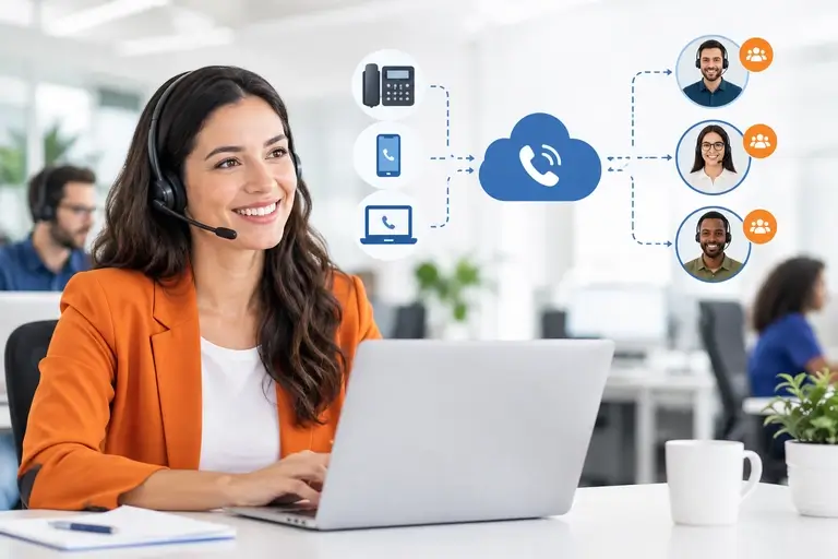 Telefonia para Monday Sales CRM com PABX em nuvem e ramais