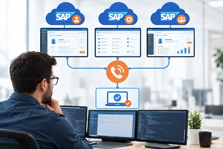 Telefonia para SAP Customer Experience validada em Sales Cloud, Service Cloud e C4C